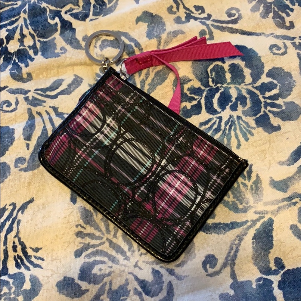 Coach cardholder keychain
